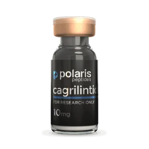 Cagrilintide 10mg research peptide vial by Polaris Peptides