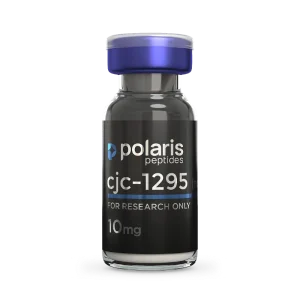 CJC-1295 No DAC 10mg research peptide vial by Polaris Peptides