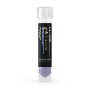 GHK-Cu Raw Powder research peptide vial by Polaris Peptides