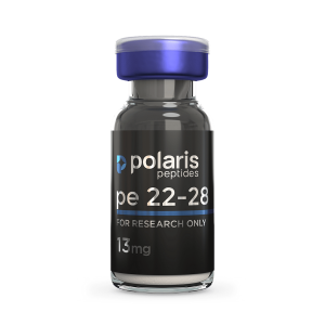 PE-22-28 13mg research peptide vial